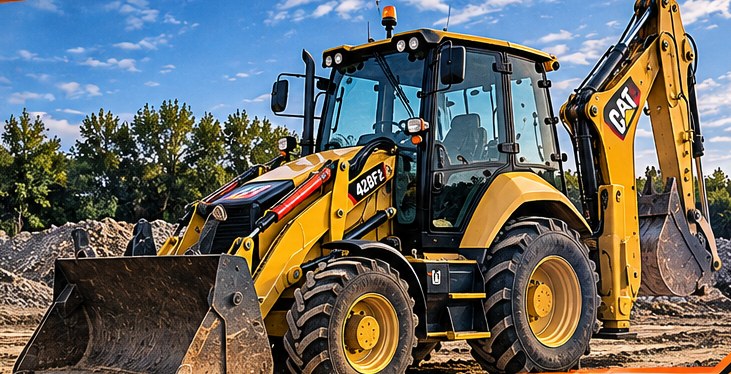 CAT 428 F2 kotró-rakodó